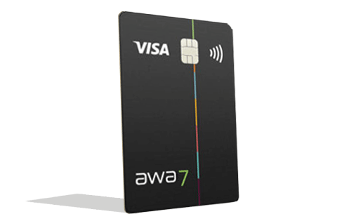 awa7® Visa Kreditkarte
