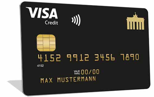 Visa Deutschland-Kreditkarte Gold