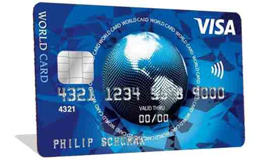 ICS Visa World Card beantragen