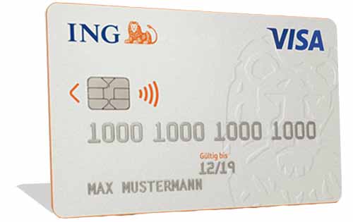 ING VISA Card [Debitkarte] beantragen